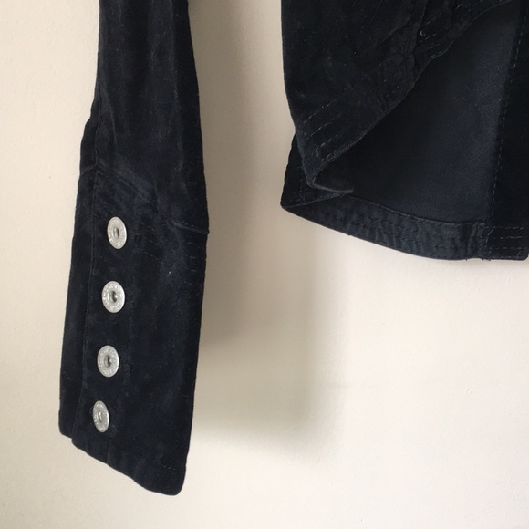 🆕 FOXY JEANS | Hi-Lo Velvet Blazer - Picture 6 of 8